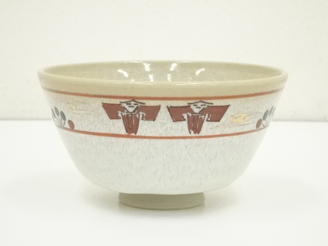 茶道具　赤膚山　(昭山造)奈良絵　数茶碗　10客　共箱 茶道具 赤膚山 (昭山造)奈良絵 数茶碗 10客 共箱 赤膚焼 奈良